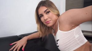 Gabily Castro, 20y beautiful Brazilian blonde, take 2 dicks in the ass for the first time (DAP, DP, Anal, DAPBreakin, BBC, IR) OB469