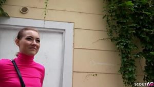 GERMAN SCOUT – Tiny PAWG Teen Sandra Zee Pickup and Fuck at Street Casting