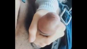 Masterbate in the car by beautiful NRI girlfriends