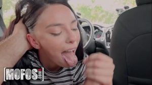 MOFOS – JMac Gets A Ride From Hot Uber Driver Gianna Ivy And Teases Her When He Finds Dildos In Her Car
