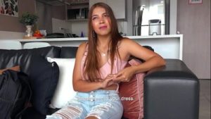 Petite Colombian Teen POV Banged Hard Doggy Style During Modeling Audition
