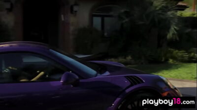 Asian teen Jade Luv and bubble covered BFFs slip out of their tiny bikinis