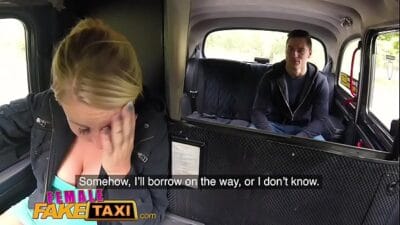 Female Fake Taxi Hot blonde sucks and fucks Czech cock in taxi