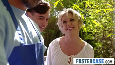Gorgeous Big Tits Foster Mom Needs Stepson’s Help With Fertility Issues