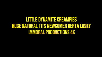 Hot Sweaty Creampie Sex For Giant Boobs Russian Redhead Berta Lusty