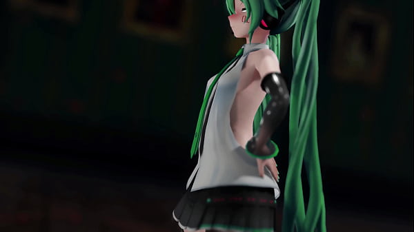 miku hatsune undress dance hentai pussy plug toy reversible campaign song mmd 3d green hair clip
