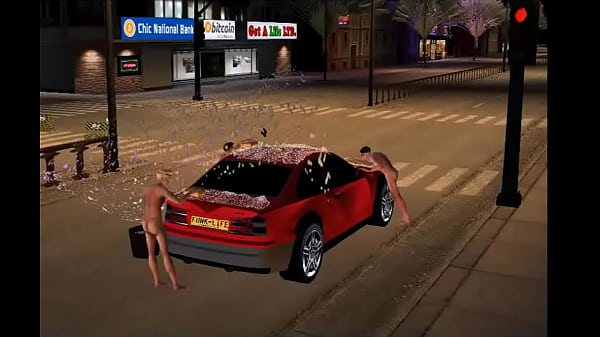 naked male car wash