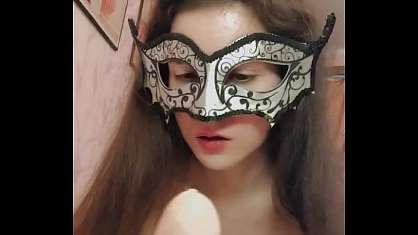russian brunette in stockings sucks thick dildo with dirty talk fingers pussy close up anal fingering