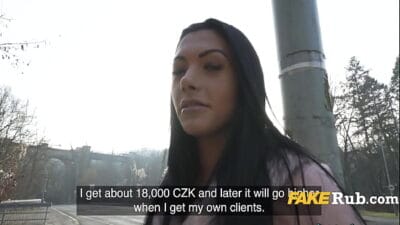 Tanned Czech Babe Picked Up And Fucked