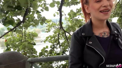 GERMAN SCOUT – EYE ROLLING ORGASM SEX FOR REDHEAD BITCH NATASHA AT PICKUP