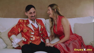 Insatiable towheaded with smoothly-shaven cooch and stockings vigorously BJ’s sausage for the hottest XXX!