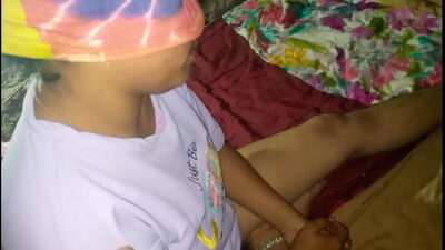 My stepsister’s husband returns from a trip and I give him a good welcome.