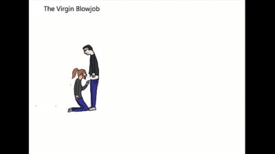Virgin blowjob VS THE CHAD SELF SUCK