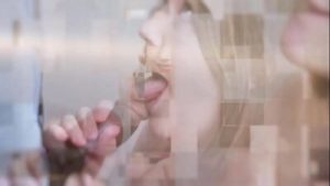 Flexible Brunette Sucks Cock And Deepthroats In Lingerie