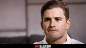 Perv stepdad let stepson fuck his secretary in the office