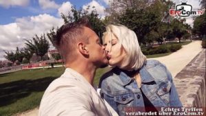 REAL SEXDATE – German tourist meet and fuck blonde milf in Budapest – EroCom Date Story