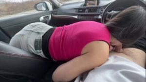 student started sucking in the car after studying