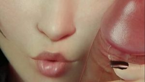 Tifa fucked in the mouth