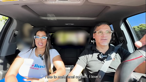boomsarr latina with huge tits and ass submits to the fucking machine inside the car juan bustos road