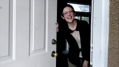 First Time Suck and Ass Fuck Tinder Hookup with Huge Fantasy Cock