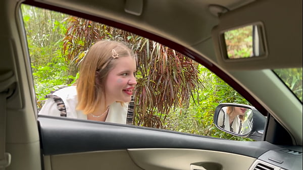 hippie nymphomaniac hitchhiking on dicks