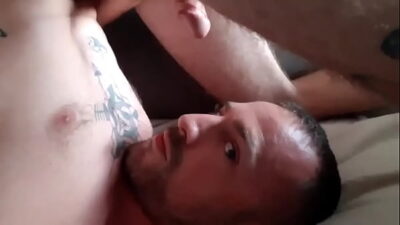 making his own lunch #cumblaster #selffacial #gayhot