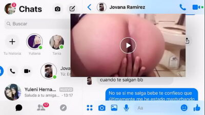 Mi Amiga de facebook buenota me pasa su pack
