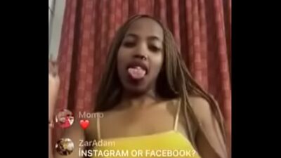 Pierced nipple girl dancing