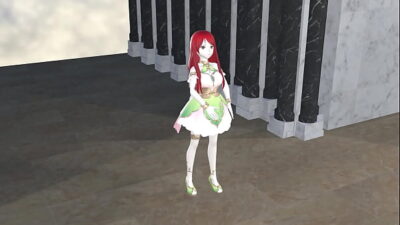 Redhead princess Reda will use her gorgeous body for diplomacy in the throne room