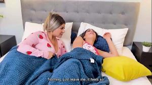 Horny stepsis with big tits caught masturbating in my bed convinces me to fuck her wet pussy hard! – Naty Delgado & Alicia Trece