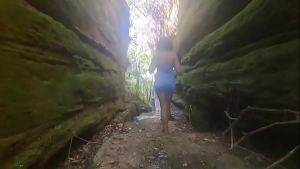 Advinha onde nos fomos aprontar!#Lifestyle #outdoor #couple #feetِ #privacy #brazilians #FOREST #trains #adul …