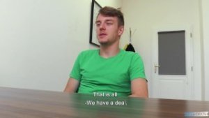 BigStr – Brunet Dude Needs Plenty Of Money To Help His Family & Agrees To Have His Ass Fucked For It