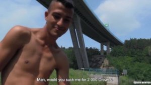 BigStr – Lucky Guy Visits The Lake To Relax & He Ends Up Fucking A Random Guy He Just Met