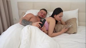 Bored Of Scrolling Phone So I Stuffed Her Wet Pussy With My Cock