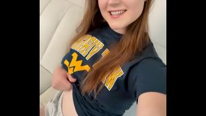 College Girl Fucked After Football Game – Ava Marina