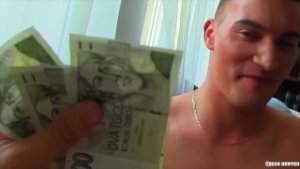 CZECH HUNTER 432 –  Buff Stud Enjoys Getting Bareback Drilled & A Load On His Face