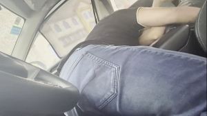 Enjoy with collage friends cousin in the car mms Indian scandal