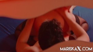 MARISKAX Stunning blonde Tina gets fucked in the cabin