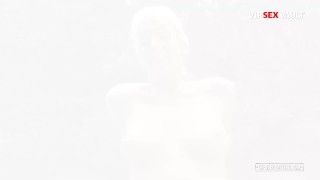 Sexy Blondie Daisy Lee Pissed On Her Tits Then Banged Doggy In The Forest – VIP SEX VAULT