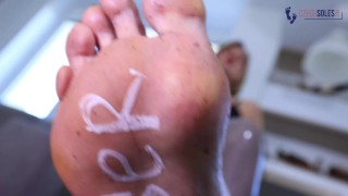 Sign up to be a spit slave for life (spitting, femdom, foot domination, POV humiliation, sexy feet)