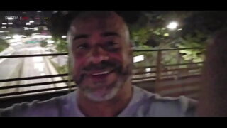 a mais gostosa do porno dando na ponte 23 de maio quem passou de carro viu rs rs