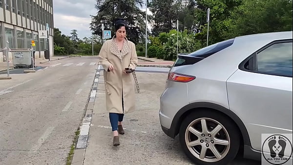 FRUSTRATED WOMAN DESPERATION CAR PROBLEMS PE DAL PUMP FETISH