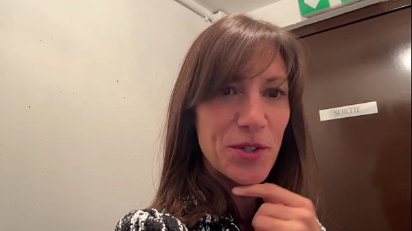 I followed my fan Antoine to the public parking lot so he could fuck me wildly