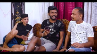 mature indian big boobs bhabhi in real desi threesome sex with friends