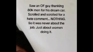 of guy thanks 80k men for his dream car