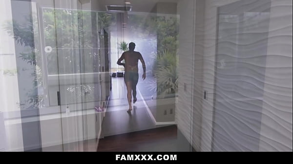 Stepsis Sucked Off His Huge Cock until They Took It Back to The Bedroom – Famxxx