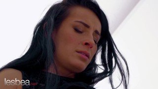 Lesbea Black British babe Asia Rae lesbian romance with lovely Lexi Dona