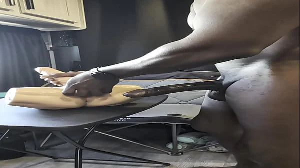 Bi BBC Sir Maxximus Stretches out Hung BWC Sex Doll anal hole