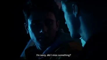 depressed guy watches gay show and commentates