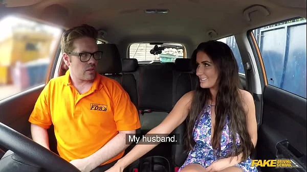 Fake Driving School – Posh cheating WIFE with BIG BOOBS fucks her driving instructor